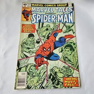 Marvel Tales Starring Spider-Man Comic Book Issue 117 1980 FN Silver Age Art OG